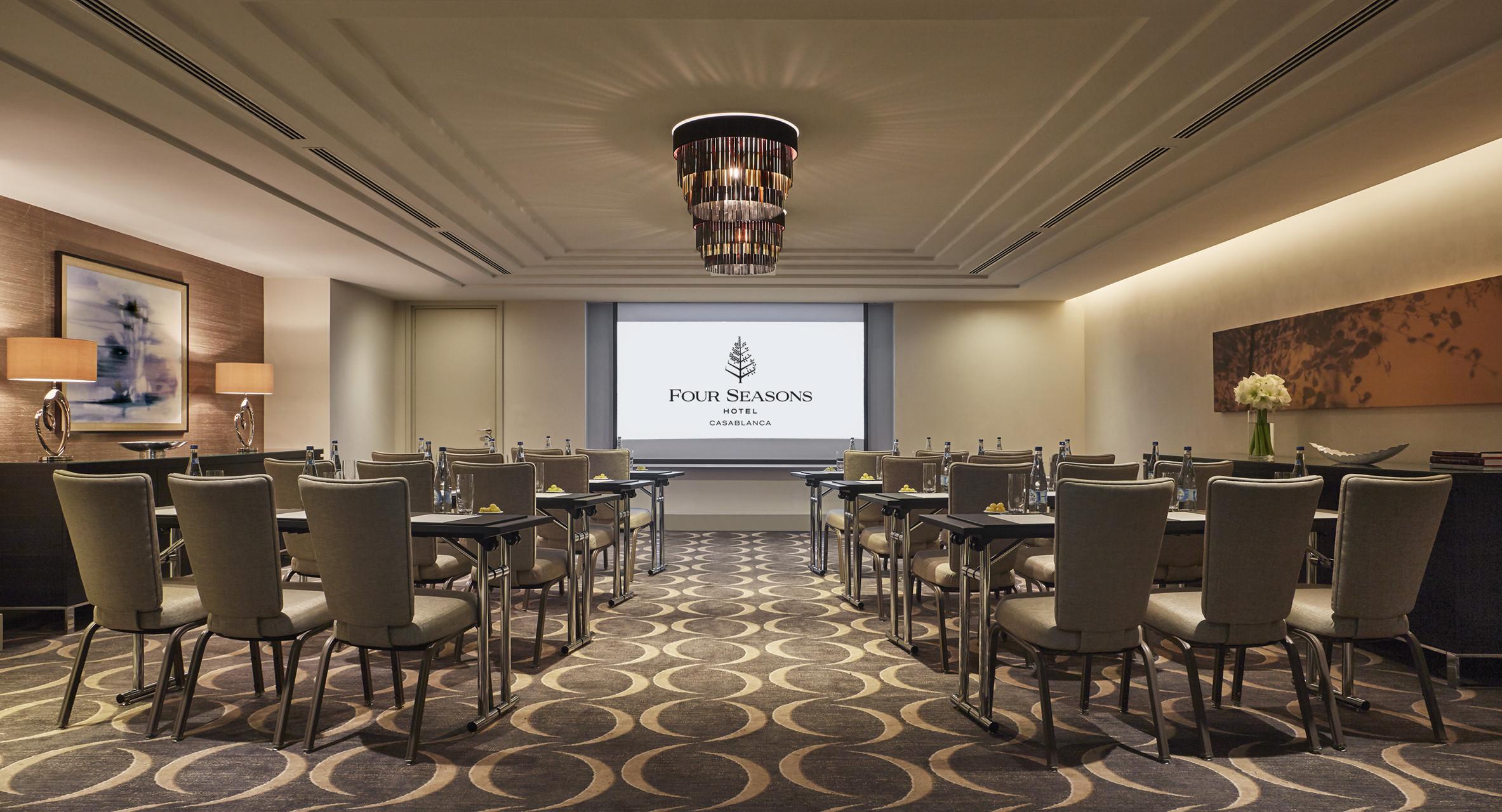 Four Seasons Hotel Casablanca Exterior photo Meeting room at Four Seasons Hotel London at Park Lane